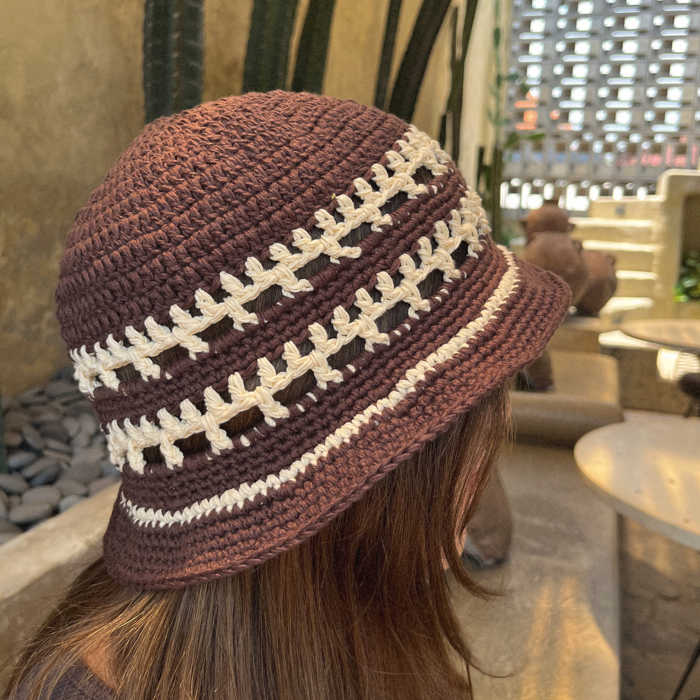 NYIUR HAT - Brown